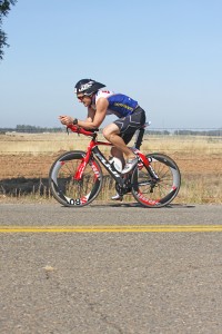 Dr Perry Competes in a Triathlon